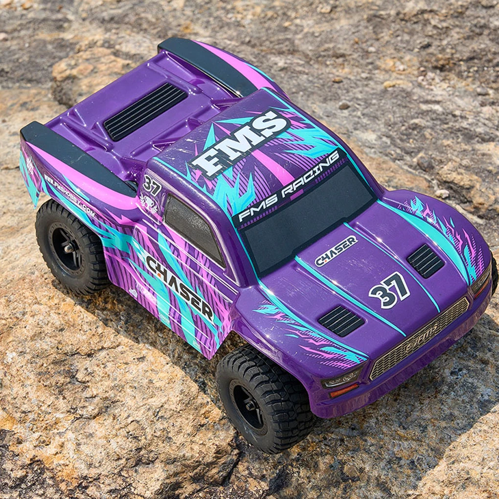 

FMS 1/24 FSC24 Hunter CHASER Remote Control Car 4WD High-speed Short Truck Electric Off-road Vehicle Model Adult Children's Toy