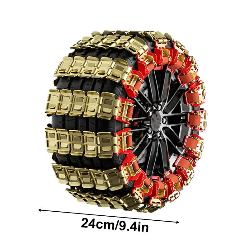 Anti-Skid Snow Chains for Car Motorcycles Winter and Bad Wheels Anti-slip Emergency Universal Lockout Artifact Anti-Skid Chains