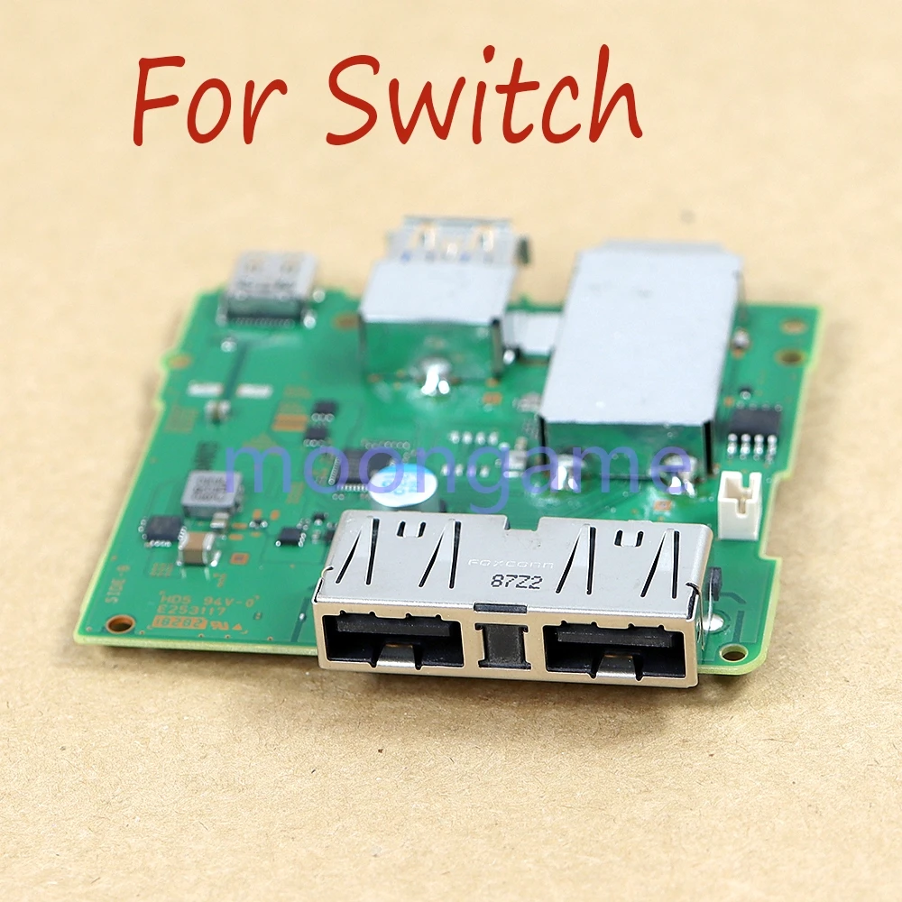 

1 комплект HDMI-совместимой зарядной док-станции, материнская плата, оригинальная печатная плата для Nintendo Switch NS, док-станция