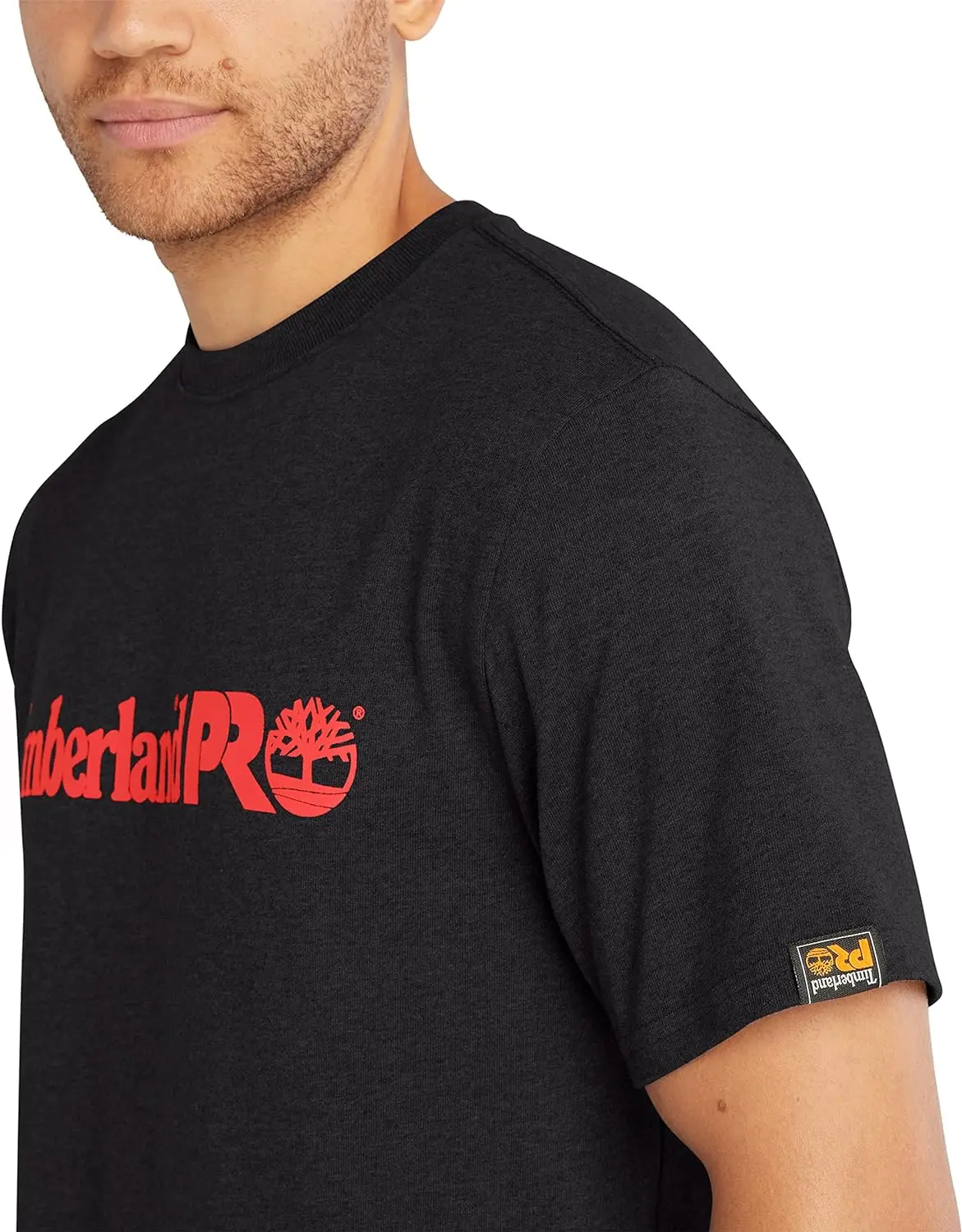 Unisex-Adult Core Linear Logo Short-Sleeve T-Shirt
