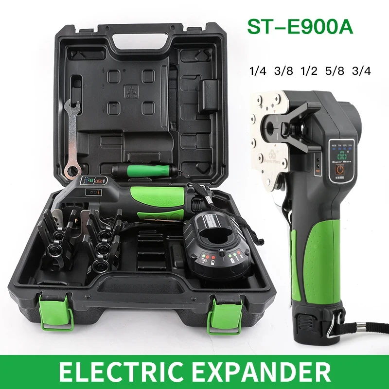 Copper Tube Flaring Kit ST-E00A Cordls Expander Automatic Flare Manual Tools Set HVAC & Refrigeration