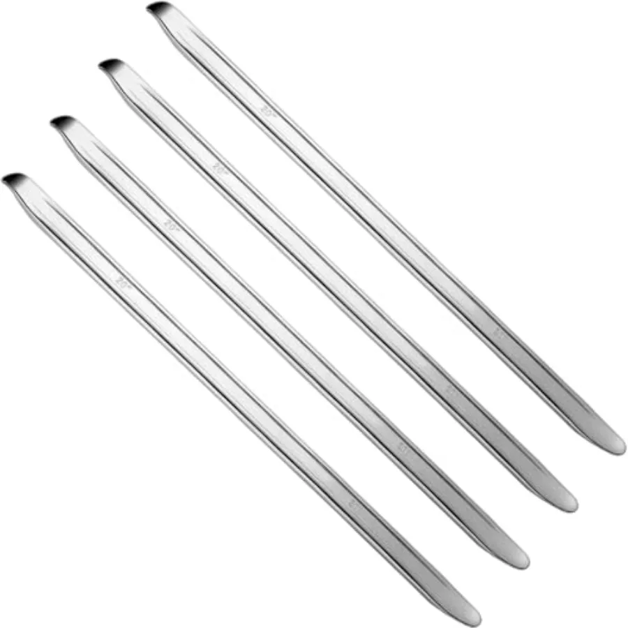 

4 Pcs 20 Inch Tire Spoons Iron Heavy Duty Tire Changing Tool Levers Bar Professional Changing Tool for Installing and Removing