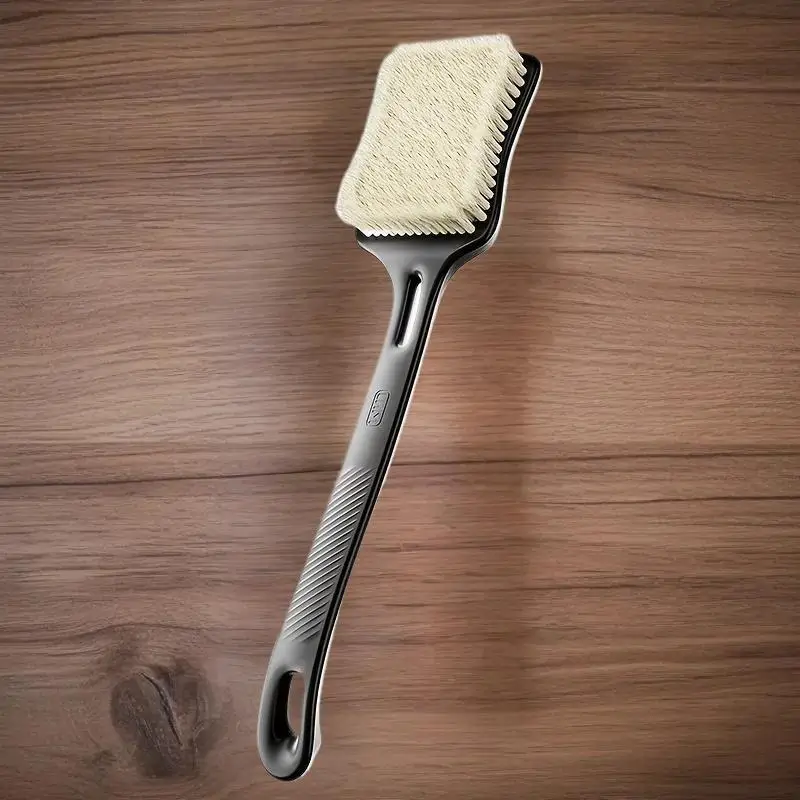 Alat Penggosok Sikat Mandi Gagang Panjang Bulu Lembut Wa Bru Untuk Pria Digunakan Di Rumah Untuk Wanita, Pria, Lansia