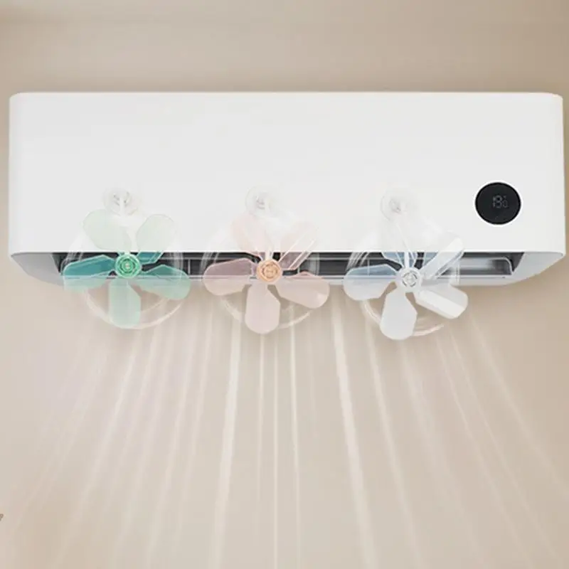 Air Conditioner Anti Cold Wind Shield 3Pcs Suction Cup Anti Direct Blowing AC Wind Deflector for Kids Room Use