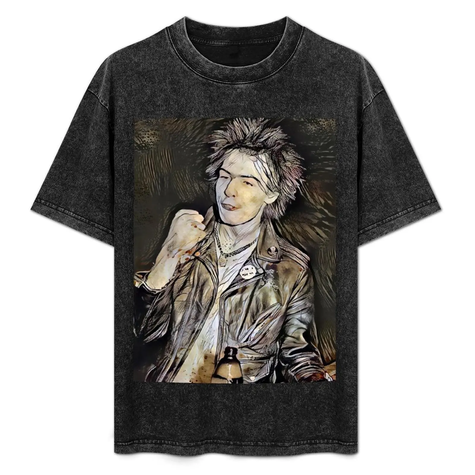 

Our Sid T-Shirt blue lock plus size tops summer top aesthetic clothes mens fashion