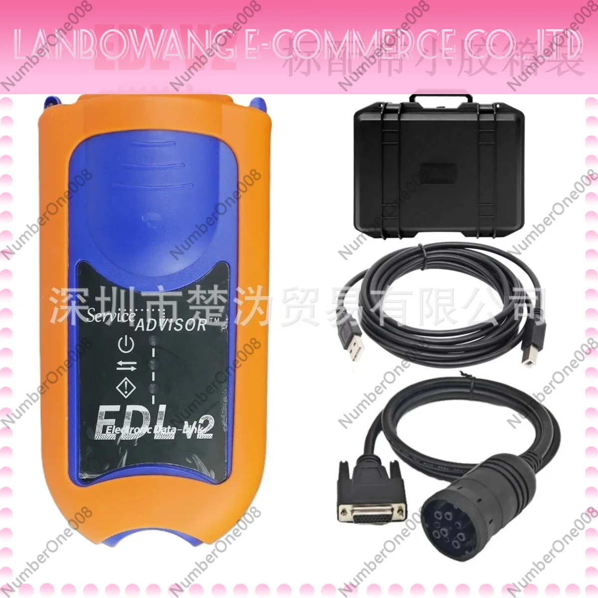 Diagnostic Tool Electronic Data Link Heavy Duty Truck Agricultural Equipment Scanner OBD2 Adapter