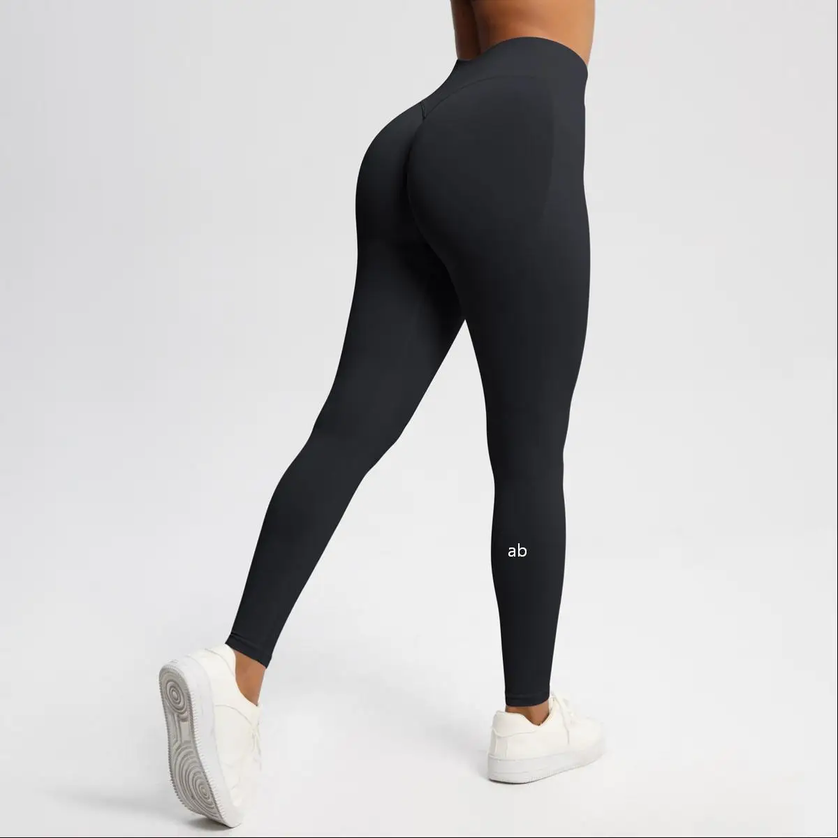 Seamless high-waisted slimming yoga pants for women, suitable for exercise, running, fitness and as base layer clothing