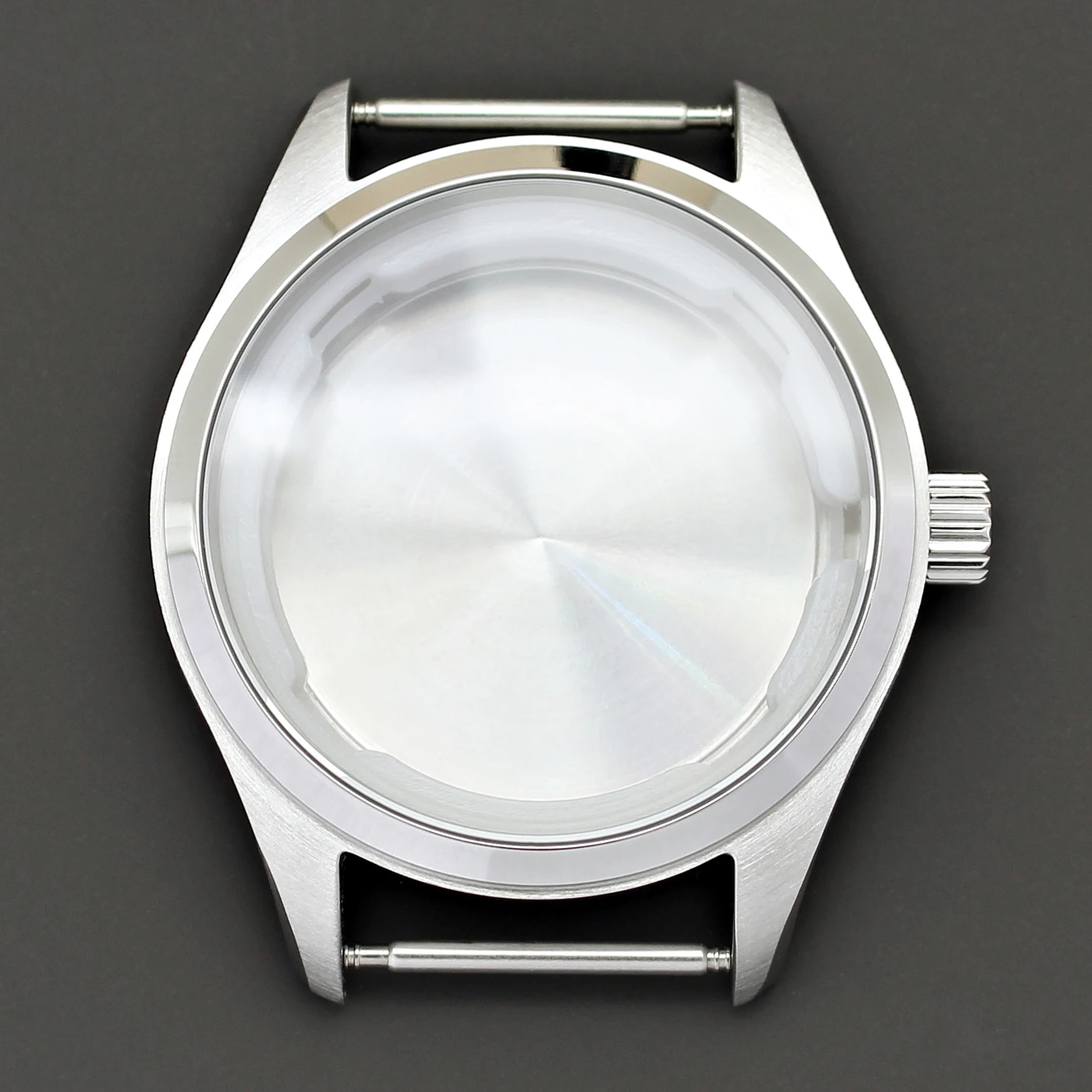 

40mm Luxury Watch Case 316L stainless Steel Parts for Modified pilot NH35 NH36 NH38/34 4R36 Eta 2824 PT5000 Movement 34.2mm Dial