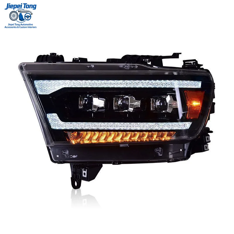 

Suitable for Headlight Assembly Dodge Ram 1500 Modified Flowing Turn Signal LED Daytime Running Lights