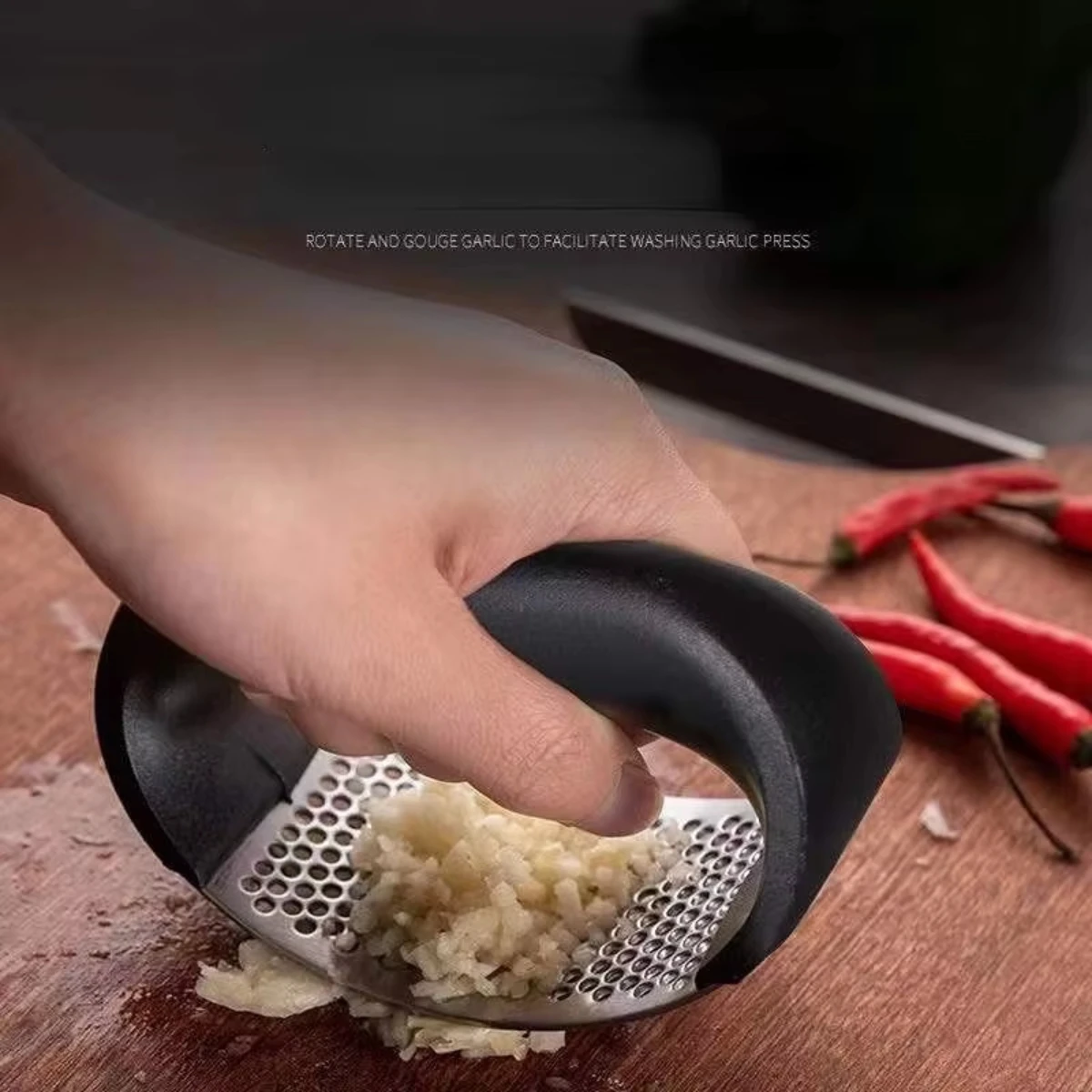 Пресс для чеснока из нержавеющ – обзор и цена Kitchen Job