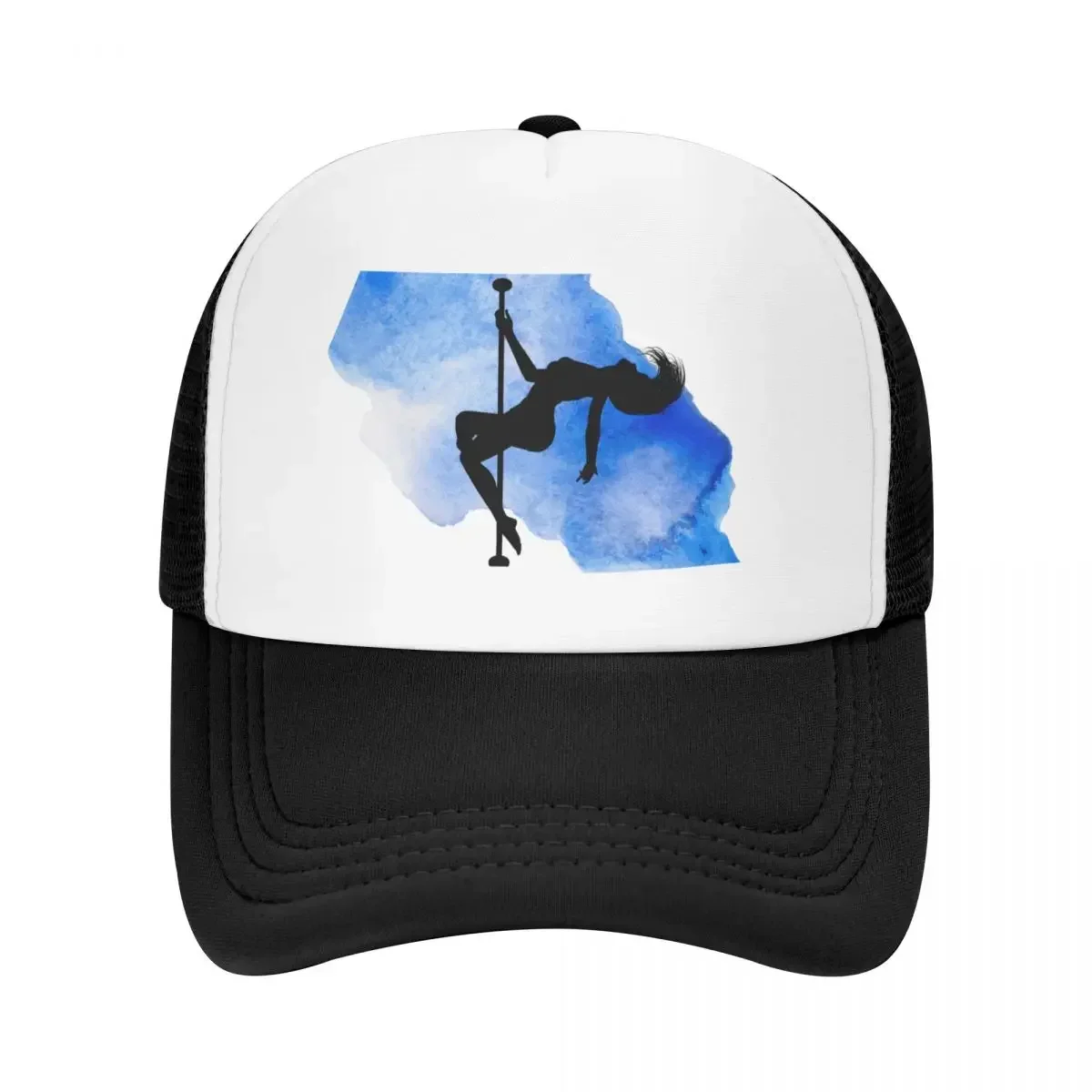 In Blue Splash - Poledance art Baseball Cap Rugby Golf Woman Men's