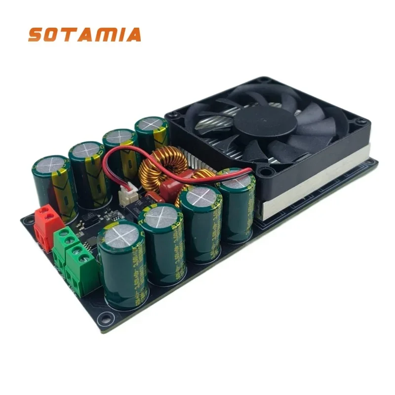 SOTAMIA 1000W Power Amplifier Board Mono Class D Sound Amplificador HIFI Music Digital Audio Speaker Amplifier Relay Protection