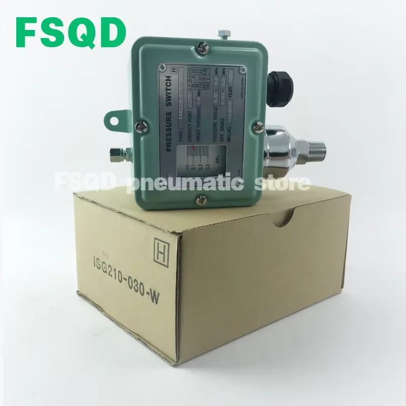 IS10-01S-L-6-6L IS3000-02-02L2-02L5 PS1000-R06L PS1100-R06L ISG210-030-W  Pneumatic Pressure Switch PS1000 PS1100 IS3000 Series