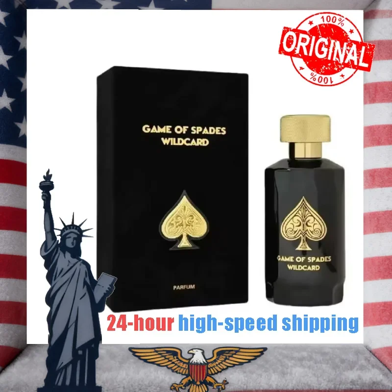 

100 мл Jo Milano Paris Game of Spades Wildcard Парфюм-спрей для унисекс 100 мл Оригинальные духи Стойкие цветочные феромоны Одеколон