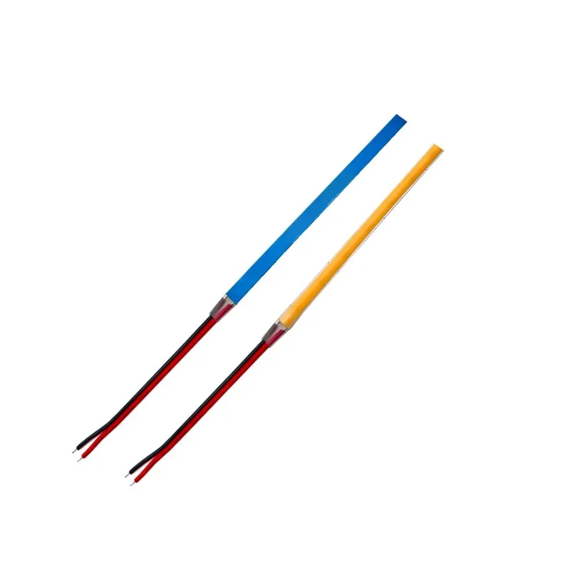 10pcs 12v 24v Thin Slim 3mm 5mm 8mm LED Flexible Strip 20cm 30cm 50cm 1m  Orange Amber 1800k 1900k 3000k 4000k 6000k Cabinet Car