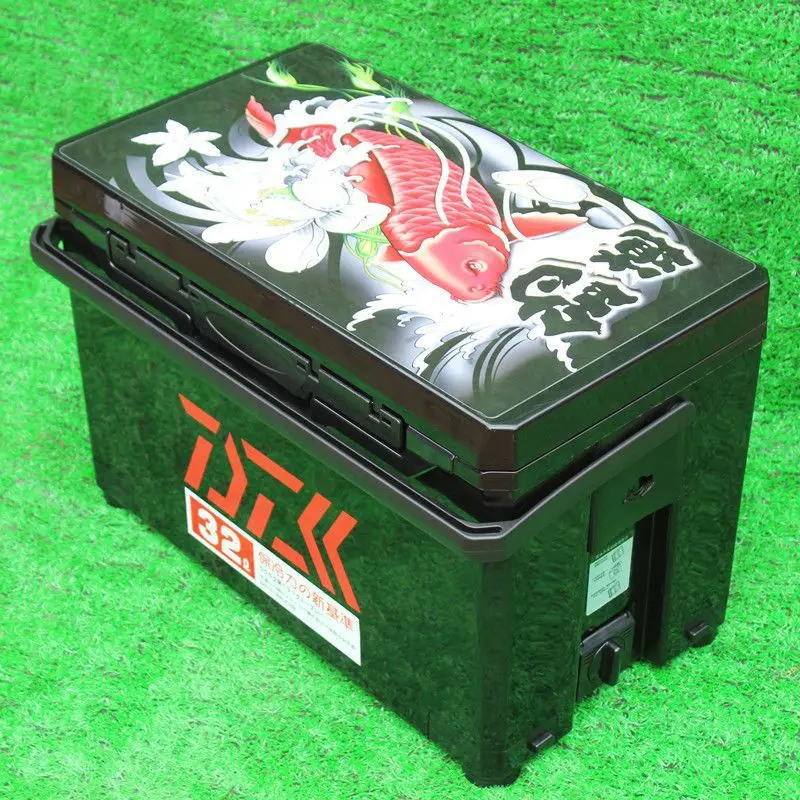 Caja de pesca portátil 32L multifuncional – Organizador accesorios Taiwán - imagen 3