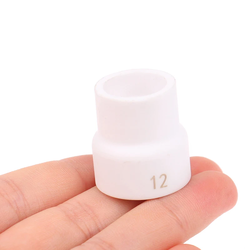 12/16 #   WP9/20/17/18/26 Tig溶接トーチ用ホワイトセラミックノズルアルミナカップ # 12/16 セラミックホワイト TIG 溶接カップ