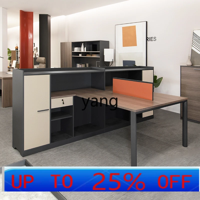 

lmm Modern Finance Desk and Chair Combination Single Computer Card Seat Office Furniture