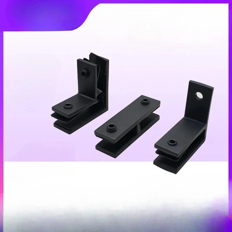 1P 304 Stainless Steel Glass Clamp Outdoor Glass Railing Bracket for Pool Fence Balcony Terrace Balustrade Installation Hardware