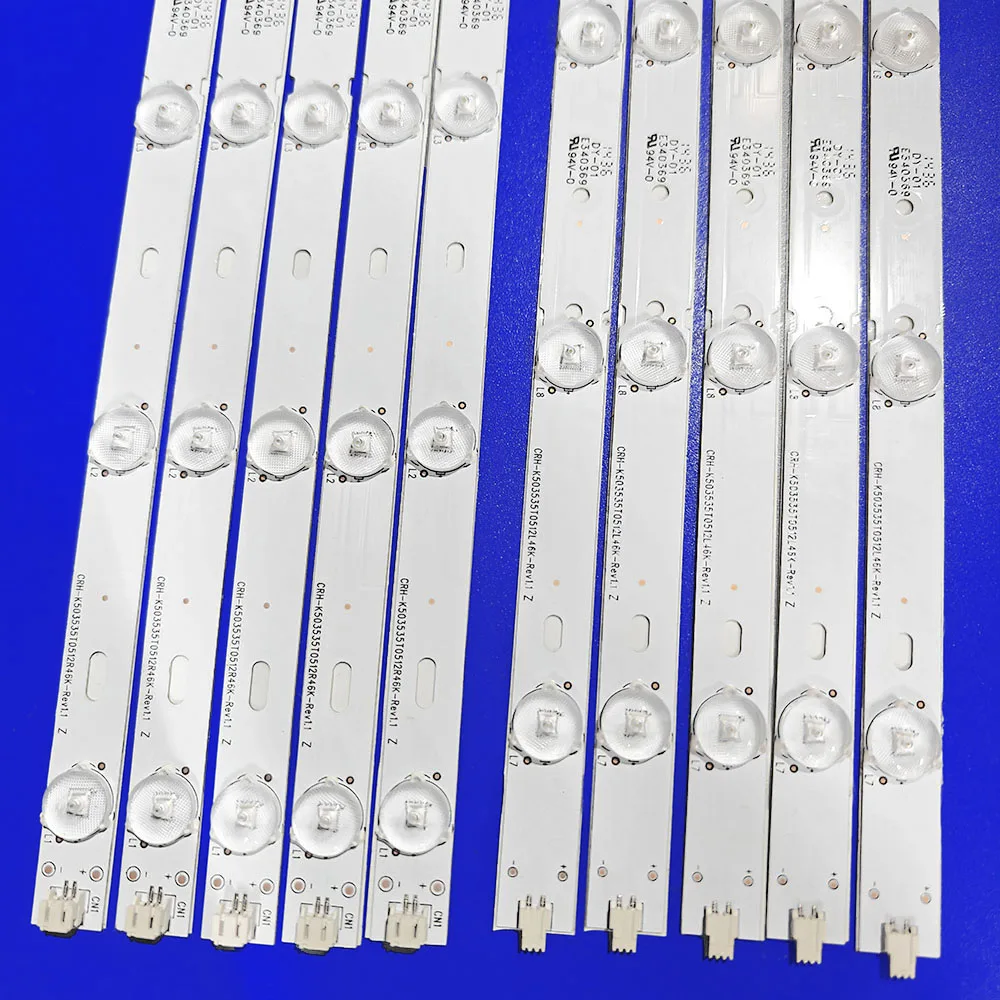 TV's LED For CRH-K503535T0512R46K-REV1.1 Backlight Band Rulers For Proscan Pled5068a-c RCA RLDED5005A-D Probada Funcionando