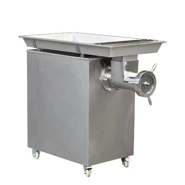 Industrial Frozen Meat Processing Machinery Mincer Block Machine
