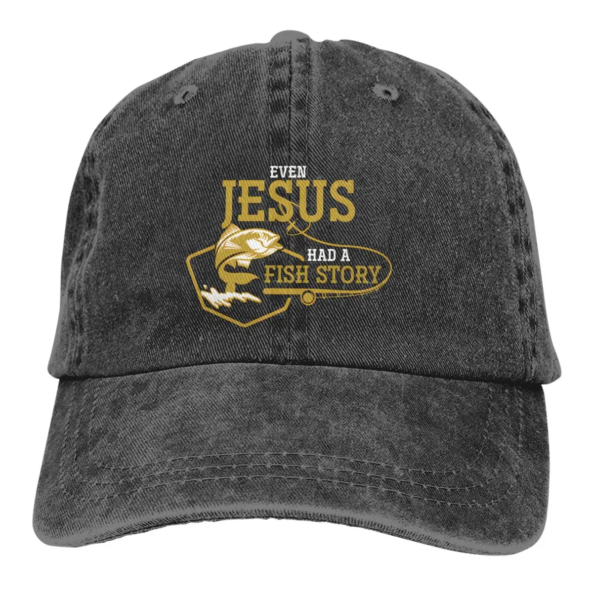 Summer Cap Sun Visor Christian Fisherman Hobby Fishing Jesus Christ Hip Hop Caps Jesus Christ Cowboy Hat Peaked Hats