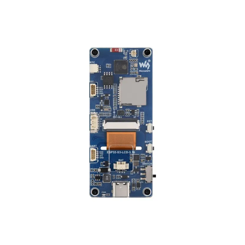 3.16 Inch ESP32‑S3 LCD Development Board 320*820 Pixels 262K Color Xtensa LX7 Dual‑core 240MHz WiFi BLE5 Display Module For Ardu
