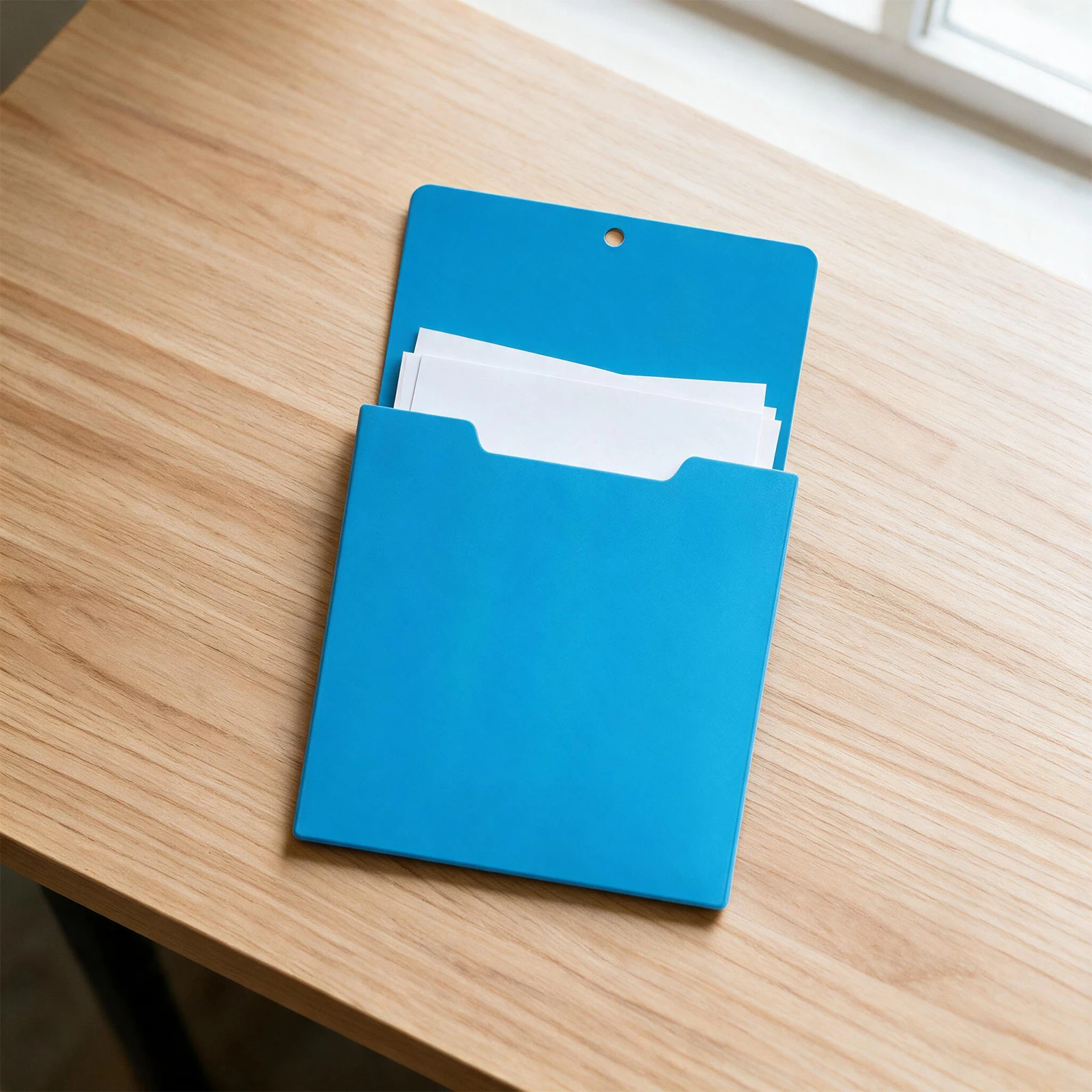 Magnetic File Holder Frosted for PP Wall Mount Document Organizer Letter A4 Paper Storage Box Office Classroom
