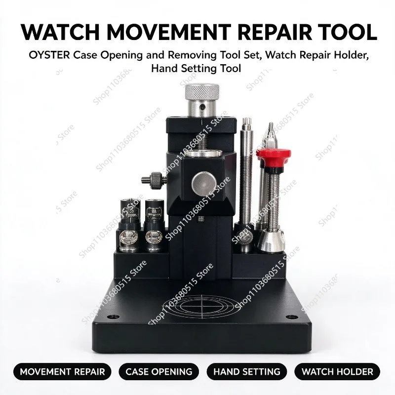 Watch Hand Installation And Removal Tool Set, Metal Watch Repair Hand Setter Lifter, Practical Repair Accessory