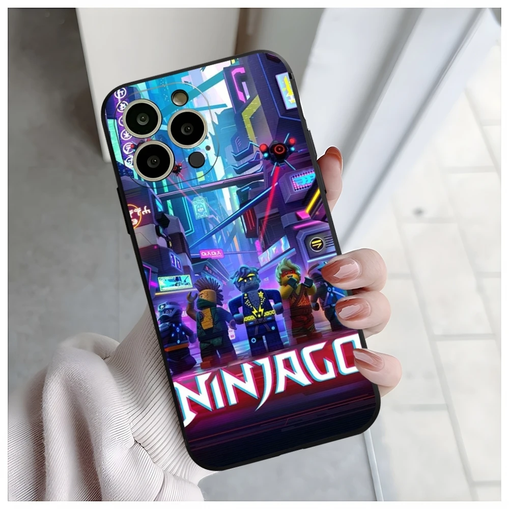 N-NinjagoES 아이폰 휴대폰 케이스, 14, 15 프로 맥스, 16, 11, 13, 12 프로 Xs 맥스, 미니 Xr, X, 7, 8 플러스, 쉘 코크