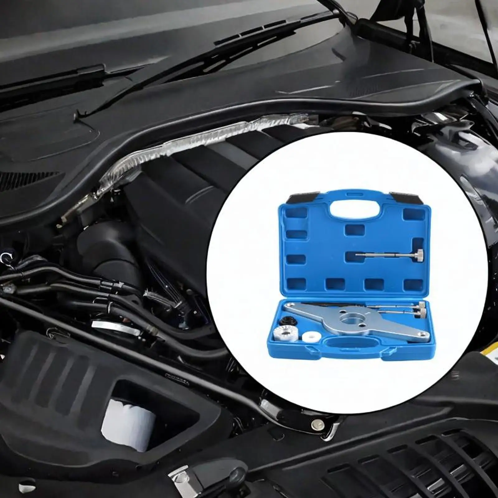 

Engine Pulley Fixing Tool Convenient Crankshaft Pulley Holder for Audi ea888