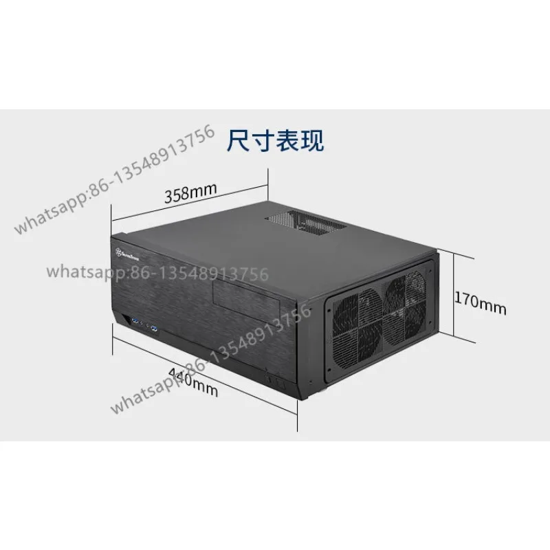 

GD09B HTPC chassis supports CEB. ATX main board/positive differential pressure/anti-theft spot