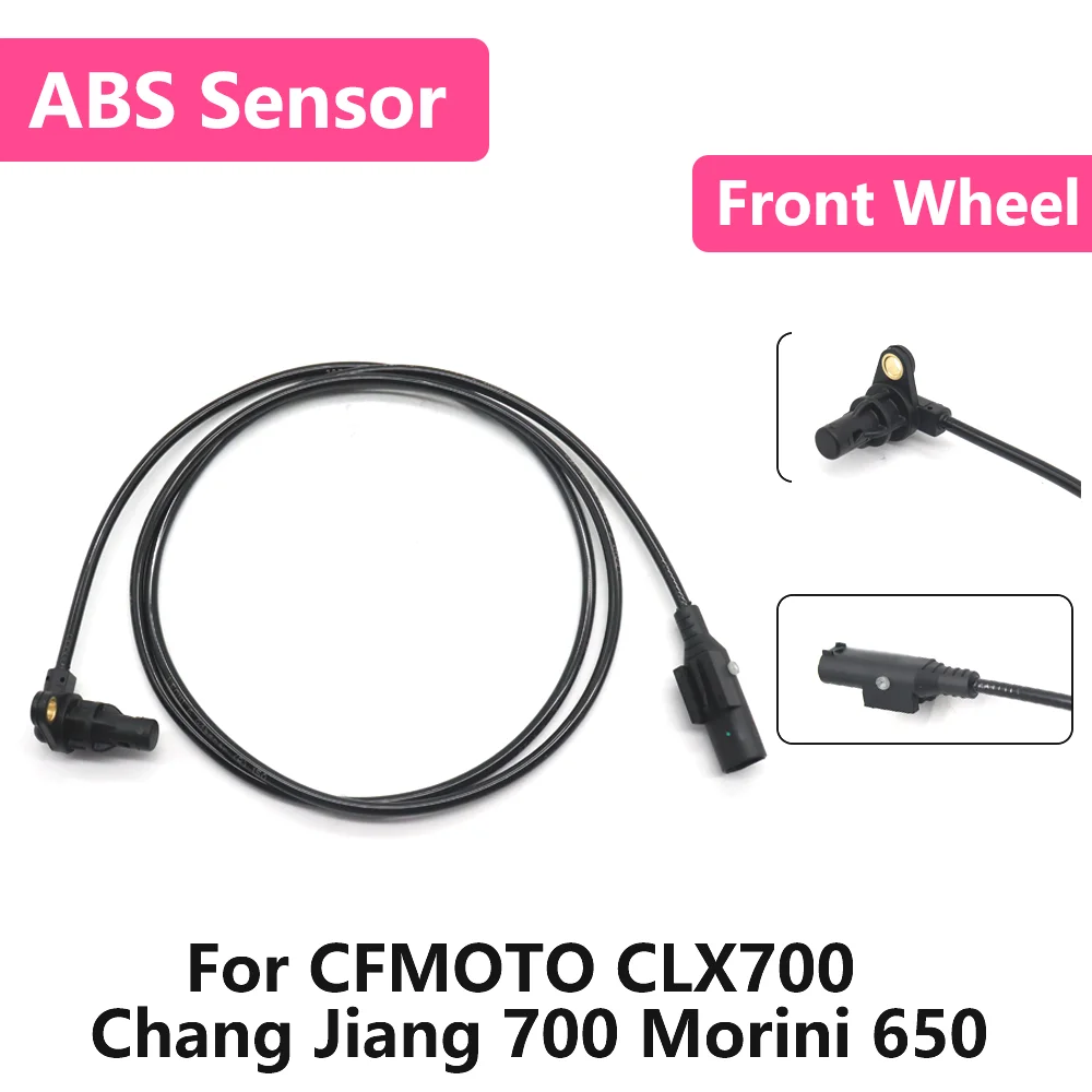 

For CFMOTO CLX700 CLX 700 Chang Jiang 700 Morini 650 Motorcycle Front Wheel Signal ABS Wheel Speed Sensor Wire