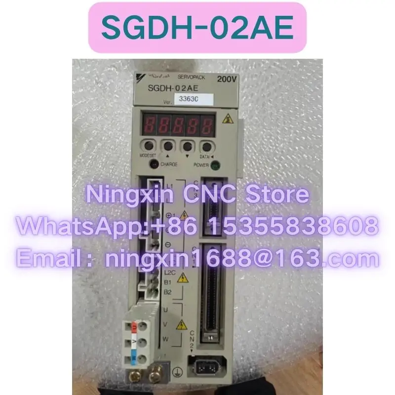 Second-hand SGDH-02AE servo drive Functional test OK Fast delivery