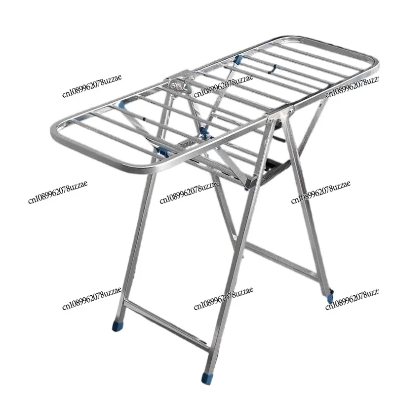 Thickened Stainless Steel 304 Drying Rack Floor-to-floor Dismantling and Stacking Household Balcony Quilt Can Shrink Outdoor