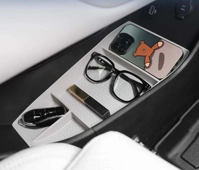 

for BYD Yuan UP Yuan Pro ATTO 2 2024 2025 Center Console Lower Storage Box Car Interior Accessories Storage Tray Organizer Case