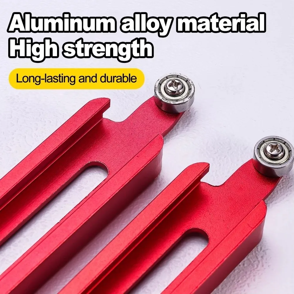 

Durable Adjustable Pencil Holder Contour Gauge Multi-Purpose DIY Measuring Profile Scribe Tool Woodworking Edge Measuring