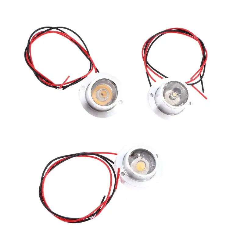 *DC5V 12V 24V 1W LED High Brightness Spotlight With Visible And Concealed Installation Embedded LED Spotlight Source For Kitchen