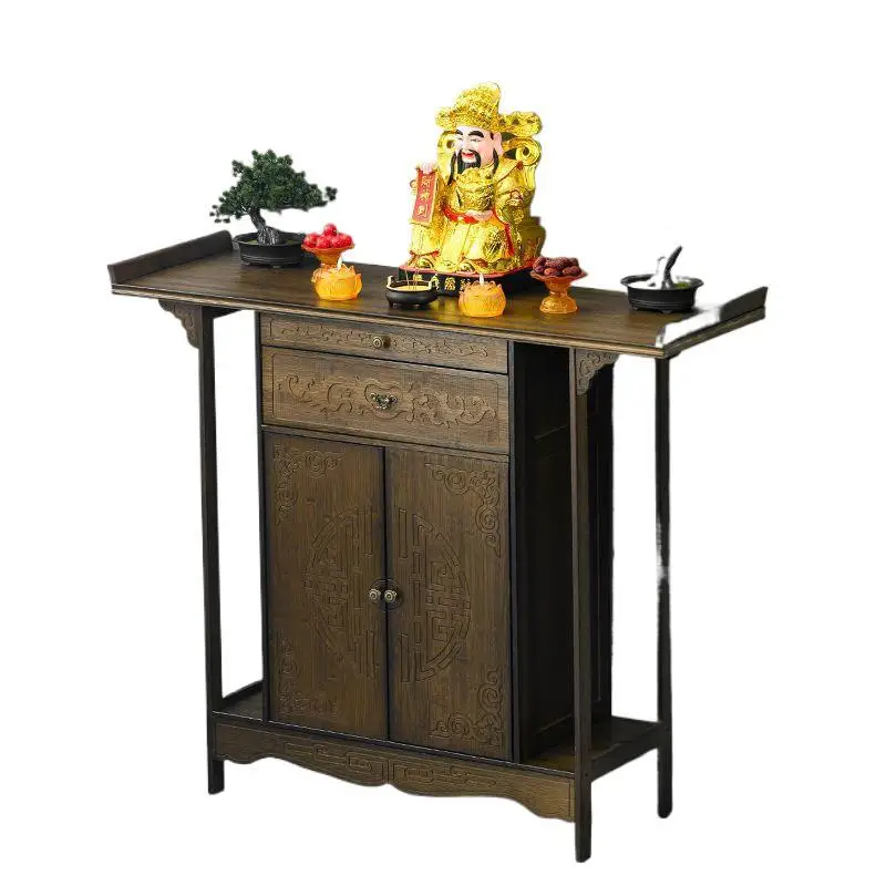 LMM Simple Modern Xuan Guan Tai Home Devotion Buddha Table New Chinese Buddhist Table