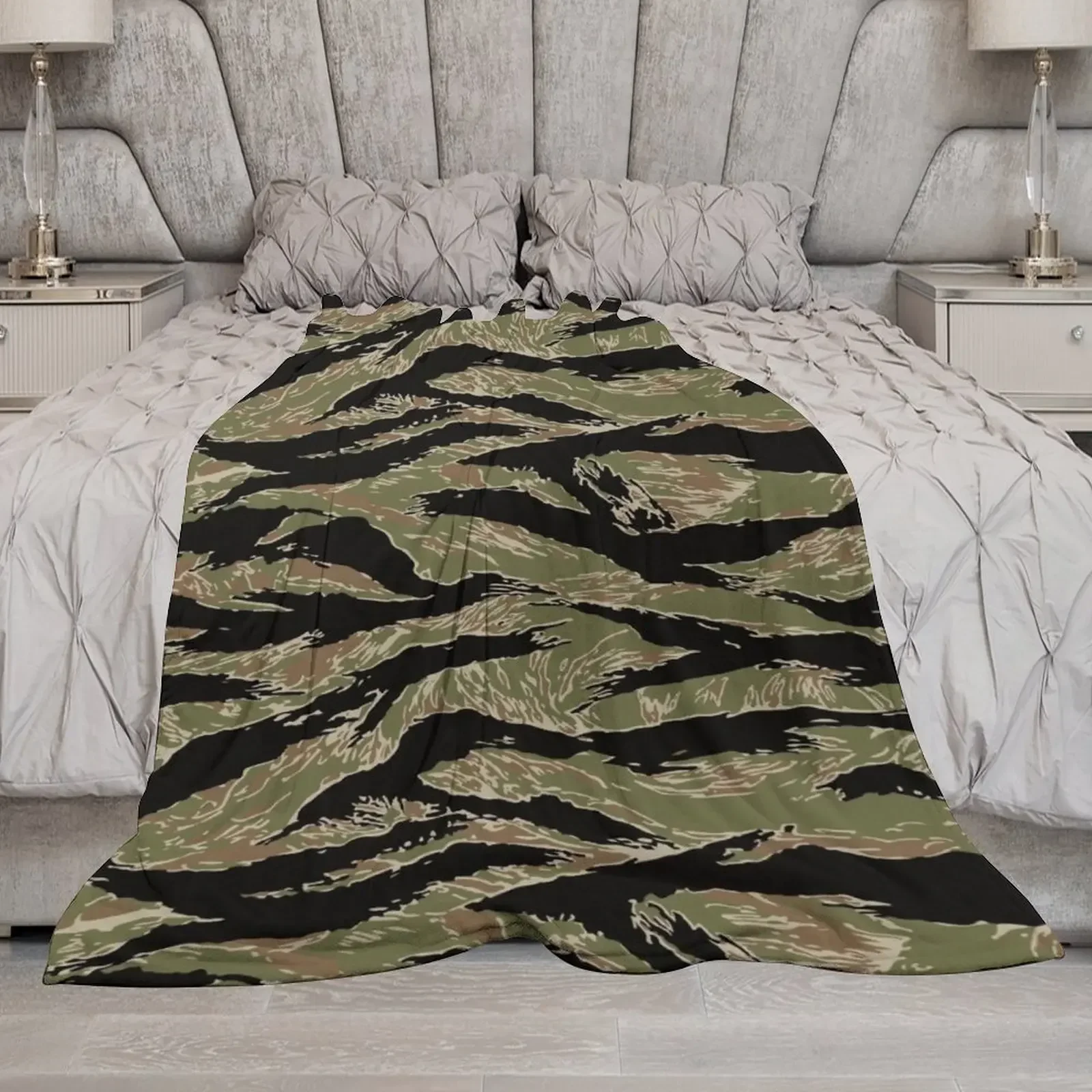 Flanelldecken mit Tarnmuster für Herbst und Winter, geeignet für Isolierdecken für saisonale neue Produkte geeignet f