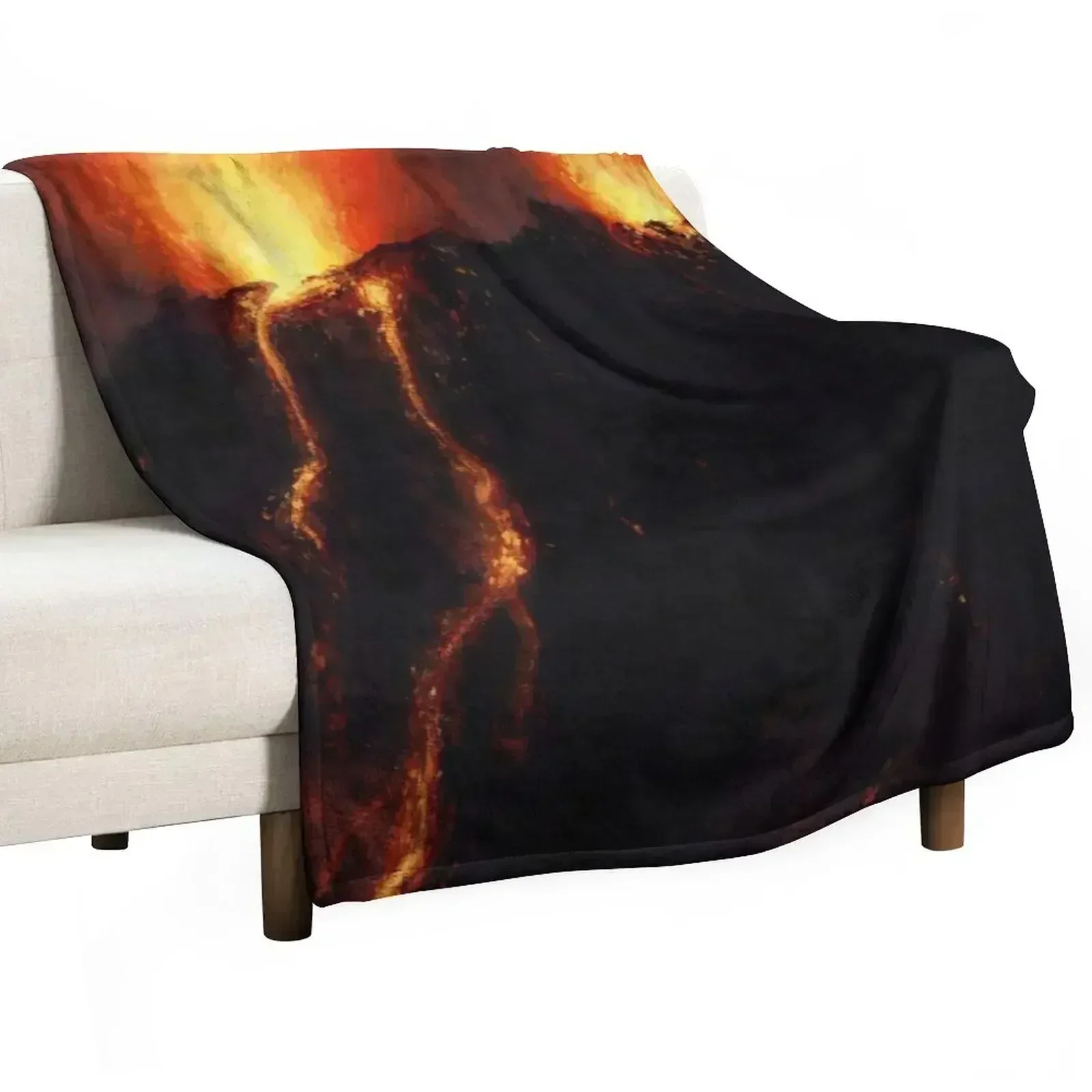 

Volcano Throw Blanket All Weather Soft Throw Blanket for Sofa