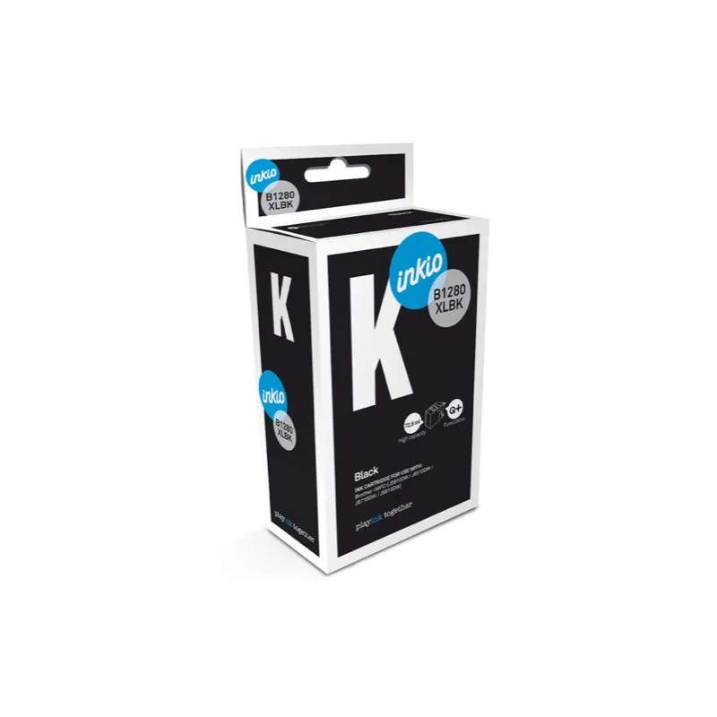 Alternative ink cartridge Brother black B1280XLBK, replaces a LC1280XLBK CBLC1280XLBKC 8400250016776 imprimirbien.com