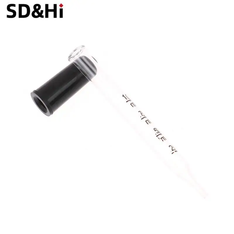 5pcs Multi-purpose Droppers Glass Scale Dropper Rubber Head Scale Pipette Dropper Essential Oil Bottle Straw For School Home