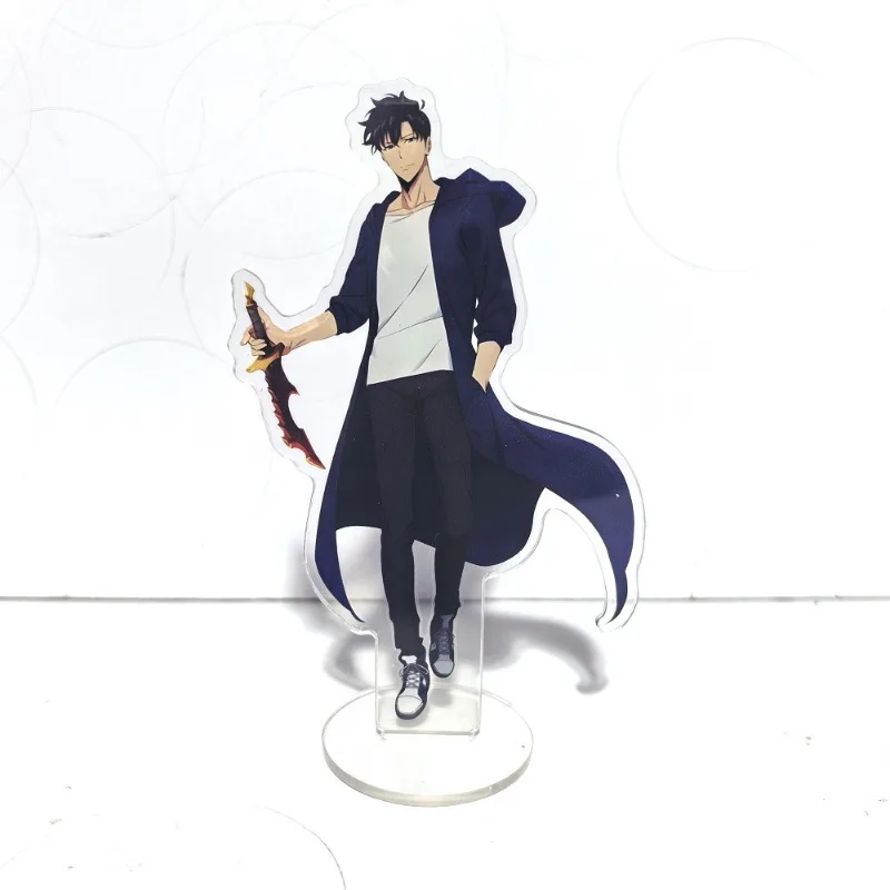 

Solo Leveling Korean Anime Peripherals Full Acrylic Stand Collectible Deks Ornament Creative Birthday Gift for Boyfriend Boy Toy