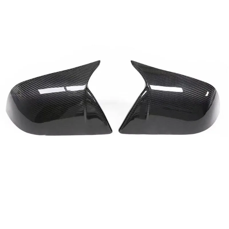 

Real Dry Carbon Fiber Side Rearview Mirror Covers For Tesla Model 3 2017-2019 M-Style Replacement Review Mirror Cover