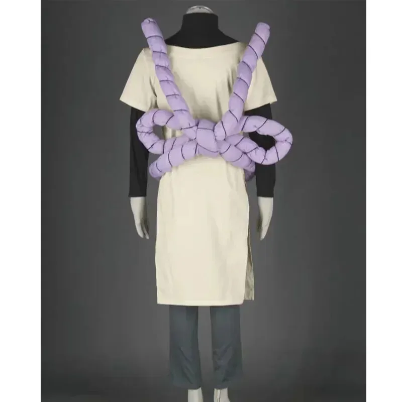 wiwiwi 123Anime Orochimaru Cosplay Costumes Halloween Ninja Performance Costume Wig