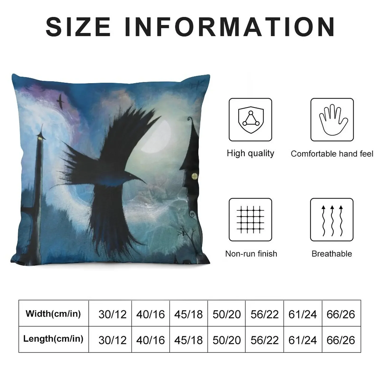 Raven by the Sea dk_2018feb6a Throw Pillow Pillowcase luxury home accessories pillow