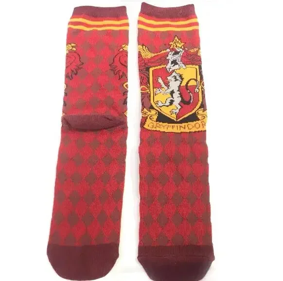 Harries Potter Cotton Socks Gryffindor Slytherin Magic Academy Badge Socks Cosplay Children's Birthday Gift Party Decoration