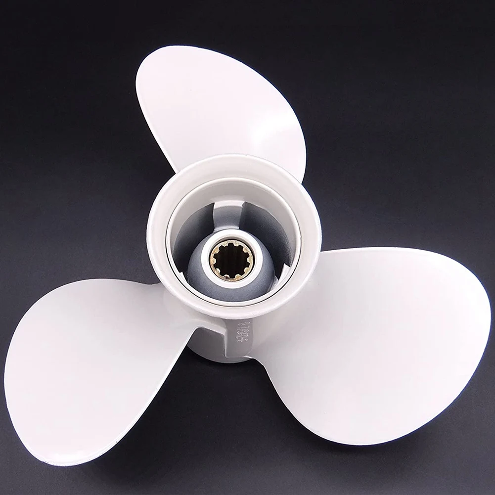 

A64P-Outboard Propeller For Yamaha 20Hp 25Hp 9 7/8X12 Boat Motor Screw 3 Blade 10 Spline Ship Marine Engine Part