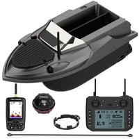 hot sell Flytec V080 12v High Speed Global Positioning System Sonar Wireless  Bait Boat 9 Switchable Fishery 180 Anchor Remote